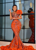 Vestido Sirena Royal Flame Couture (Preventa)