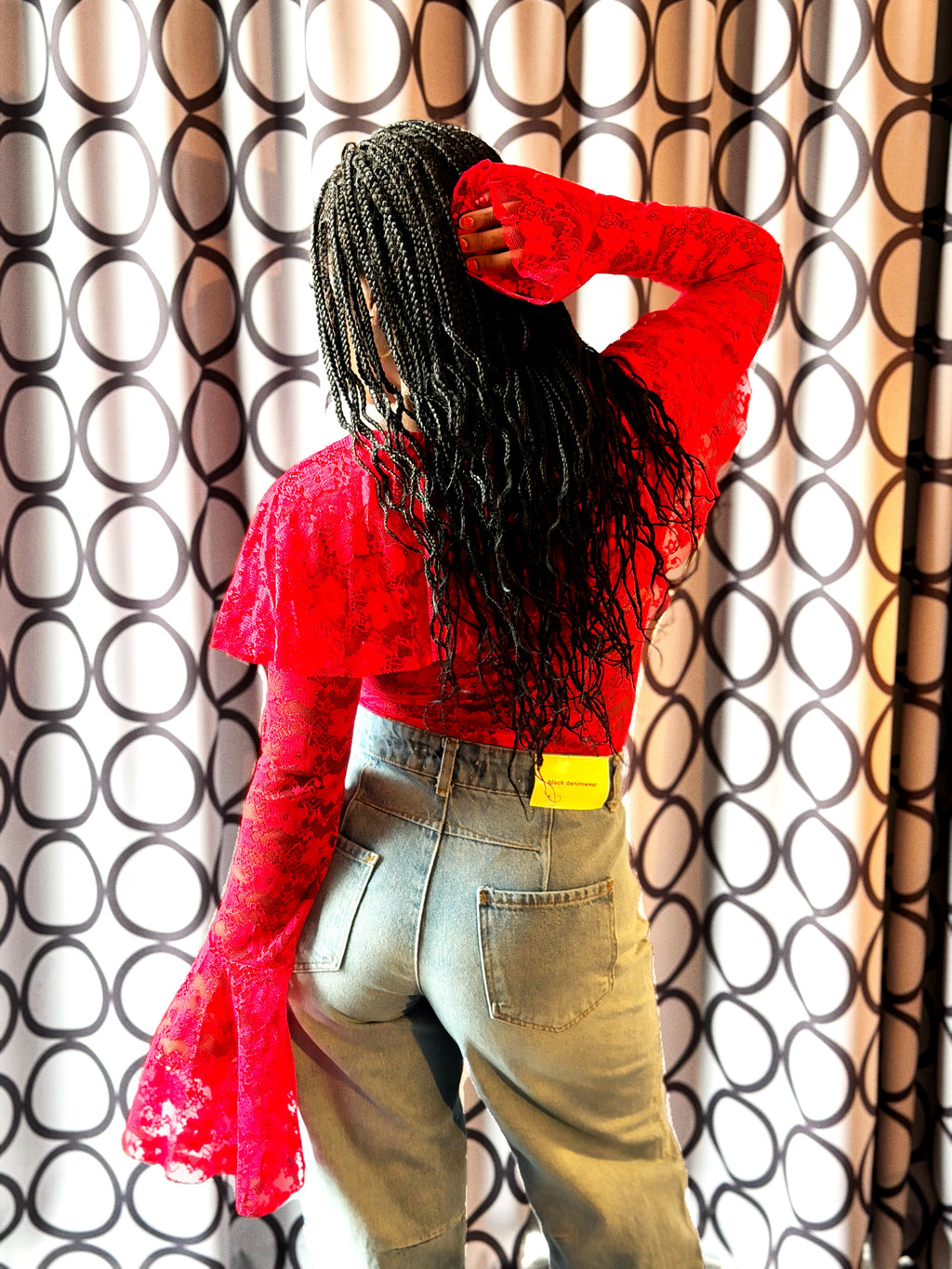 Royal Red Sexy Elegant Glam Bodysuit