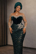 Gauni la Heshima ya Emerald Couture (Agiza Mapema)